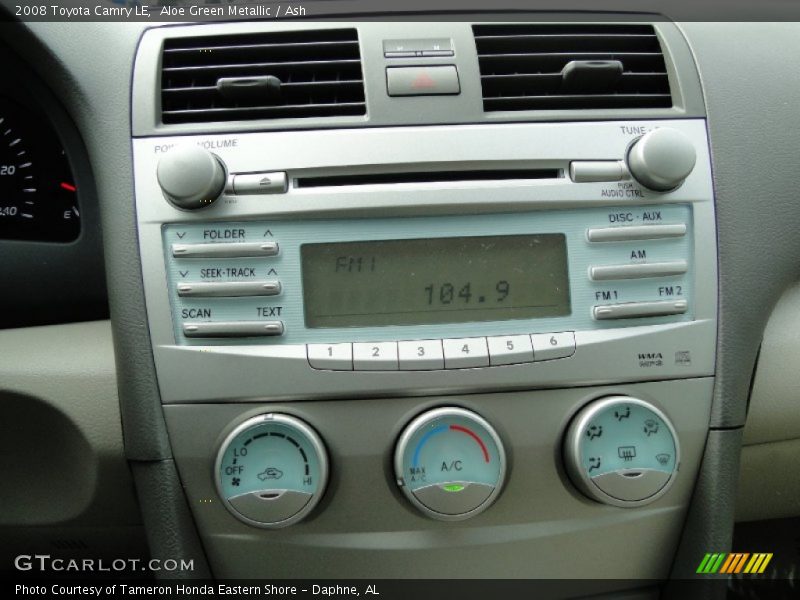Aloe Green Metallic / Ash 2008 Toyota Camry LE