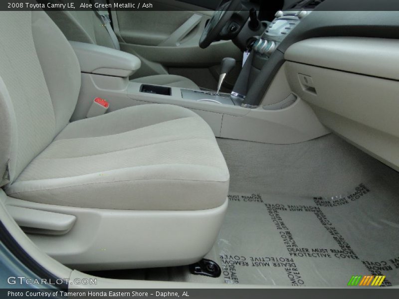 Aloe Green Metallic / Ash 2008 Toyota Camry LE