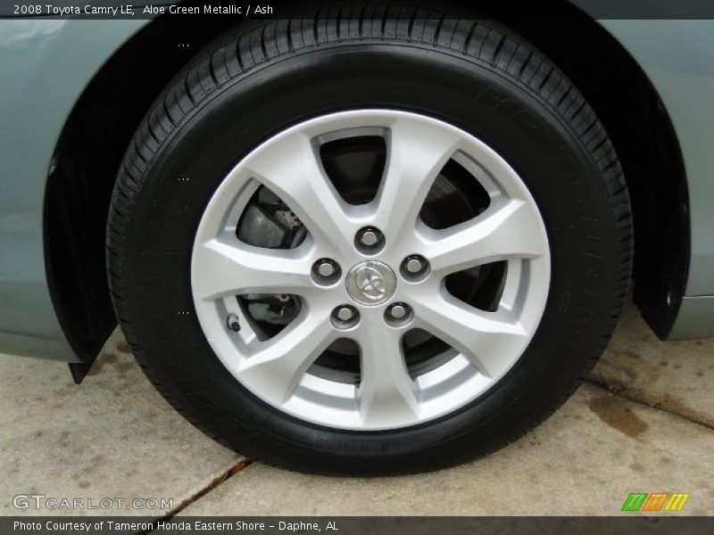 Aloe Green Metallic / Ash 2008 Toyota Camry LE