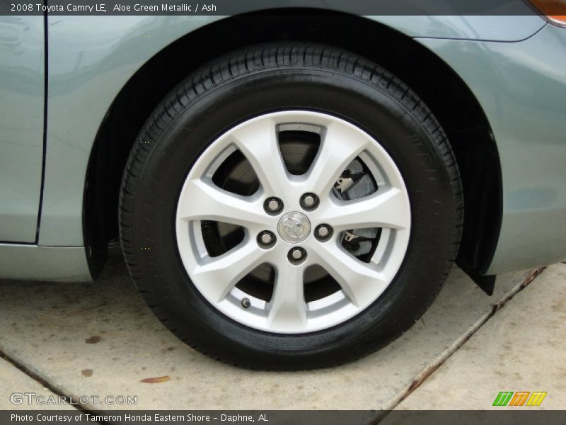 Aloe Green Metallic / Ash 2008 Toyota Camry LE