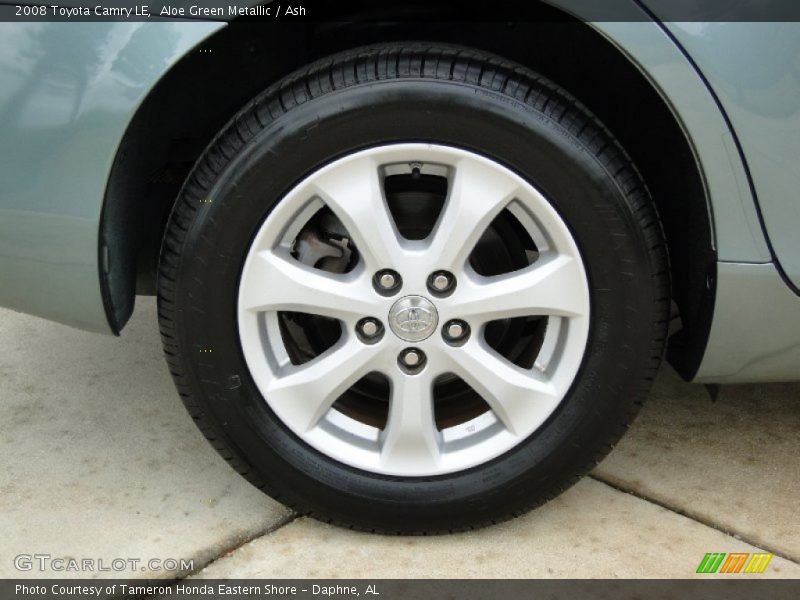 Aloe Green Metallic / Ash 2008 Toyota Camry LE