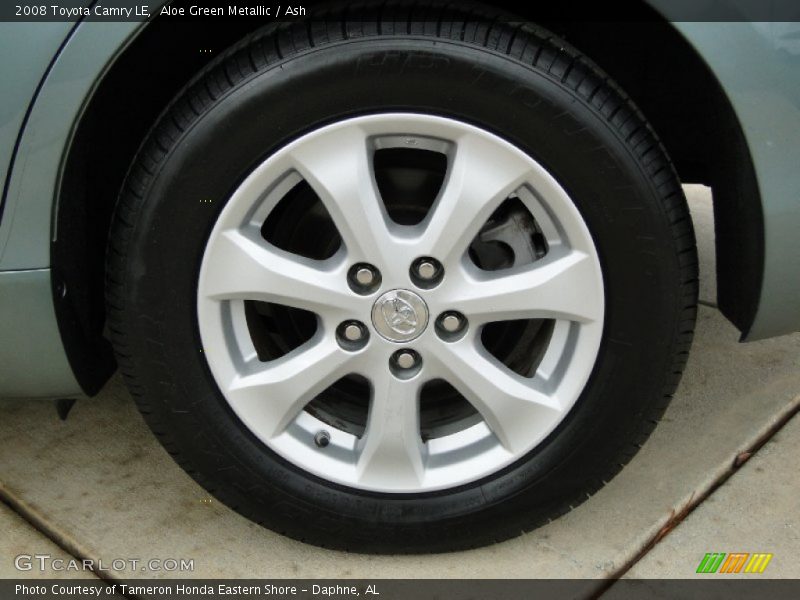 Aloe Green Metallic / Ash 2008 Toyota Camry LE