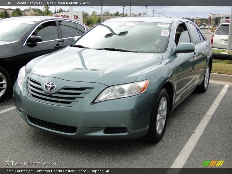 Aloe Green Metallic / Ash 2008 Toyota Camry LE