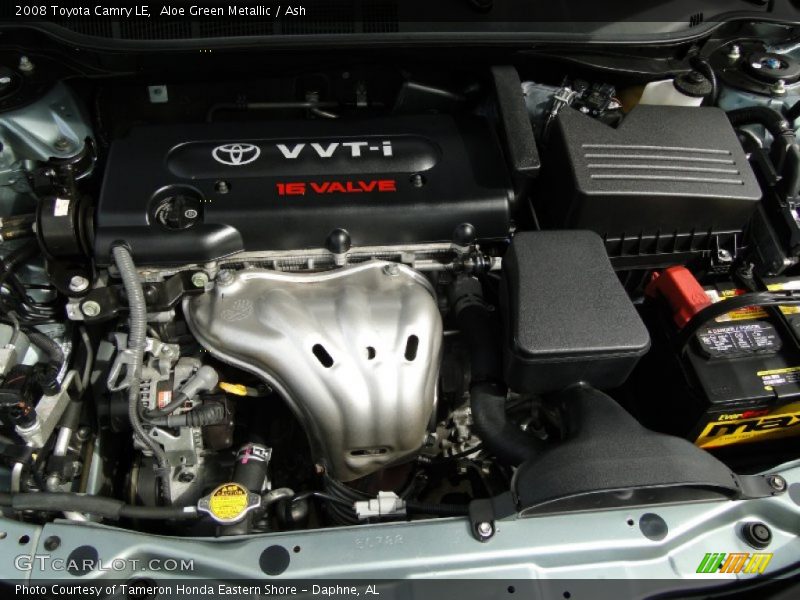 Aloe Green Metallic / Ash 2008 Toyota Camry LE
