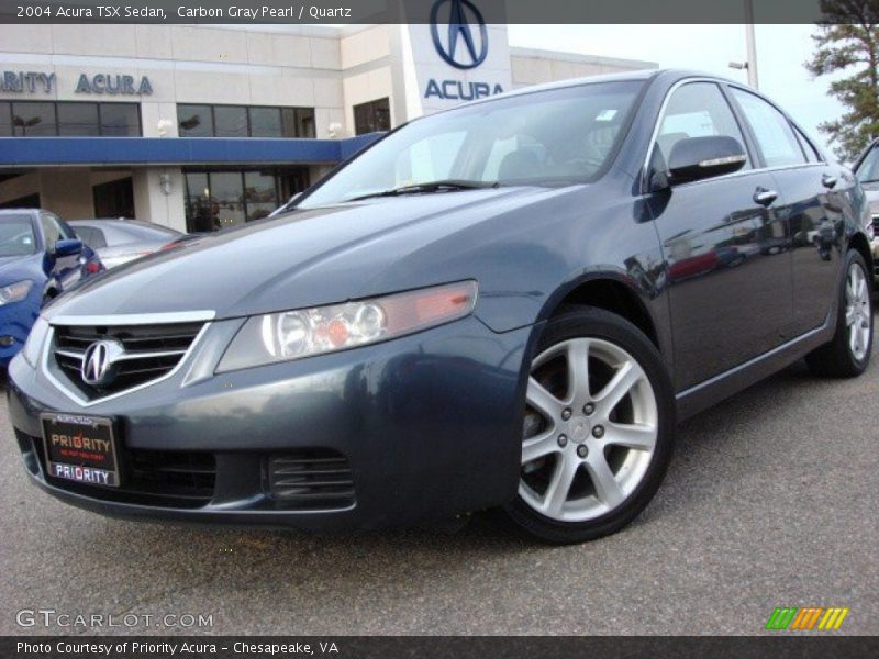 Carbon Gray Pearl / Quartz 2004 Acura TSX Sedan