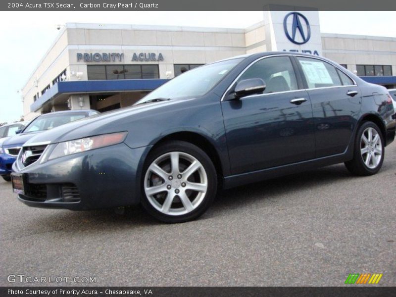 Carbon Gray Pearl / Quartz 2004 Acura TSX Sedan