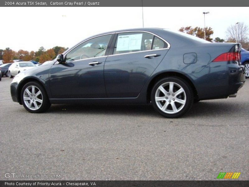 Carbon Gray Pearl / Quartz 2004 Acura TSX Sedan