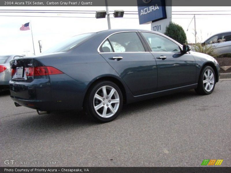Carbon Gray Pearl / Quartz 2004 Acura TSX Sedan
