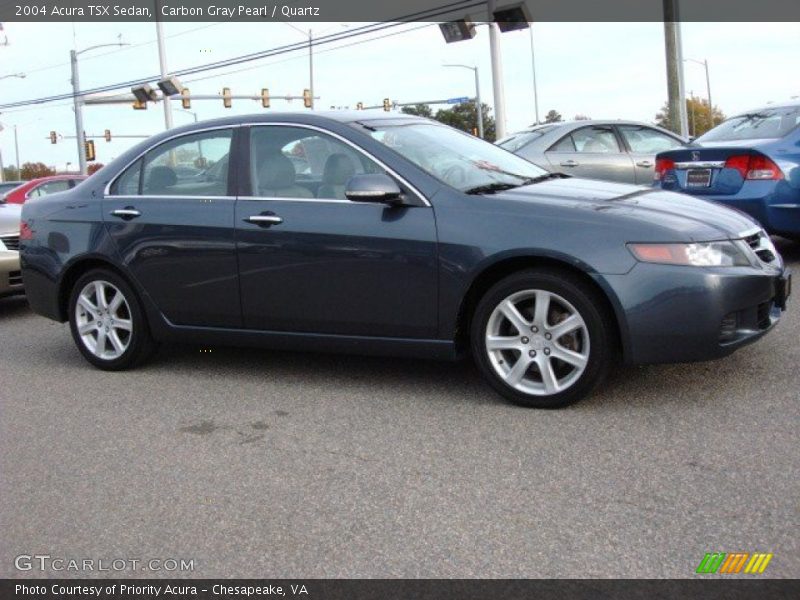Carbon Gray Pearl / Quartz 2004 Acura TSX Sedan