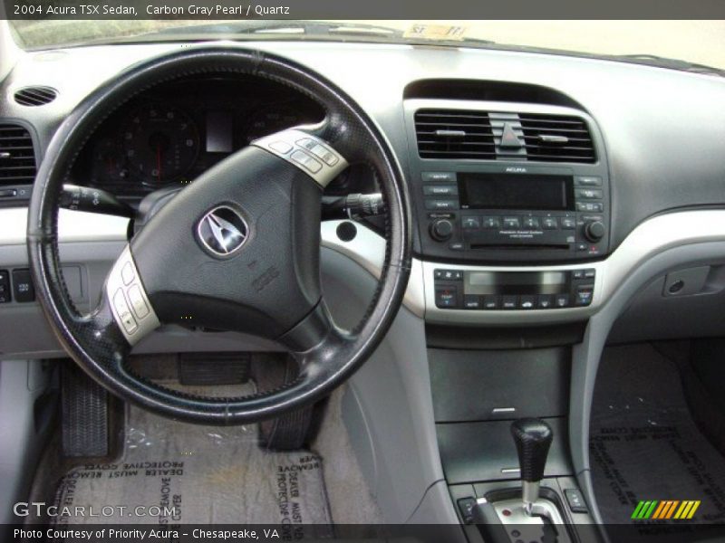 Carbon Gray Pearl / Quartz 2004 Acura TSX Sedan