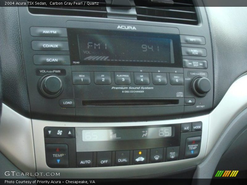 Carbon Gray Pearl / Quartz 2004 Acura TSX Sedan