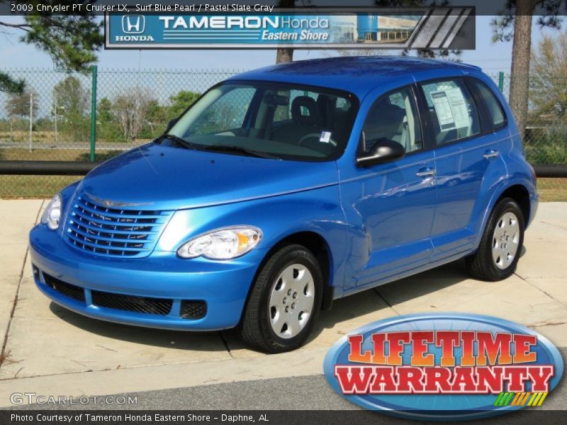 Surf Blue Pearl / Pastel Slate Gray 2009 Chrysler PT Cruiser LX