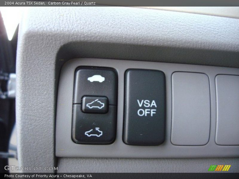 Carbon Gray Pearl / Quartz 2004 Acura TSX Sedan