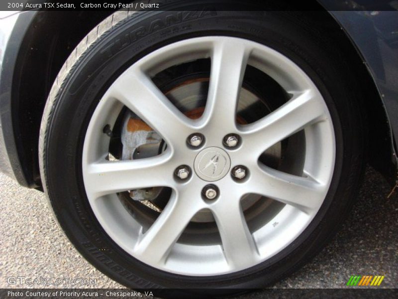 Carbon Gray Pearl / Quartz 2004 Acura TSX Sedan