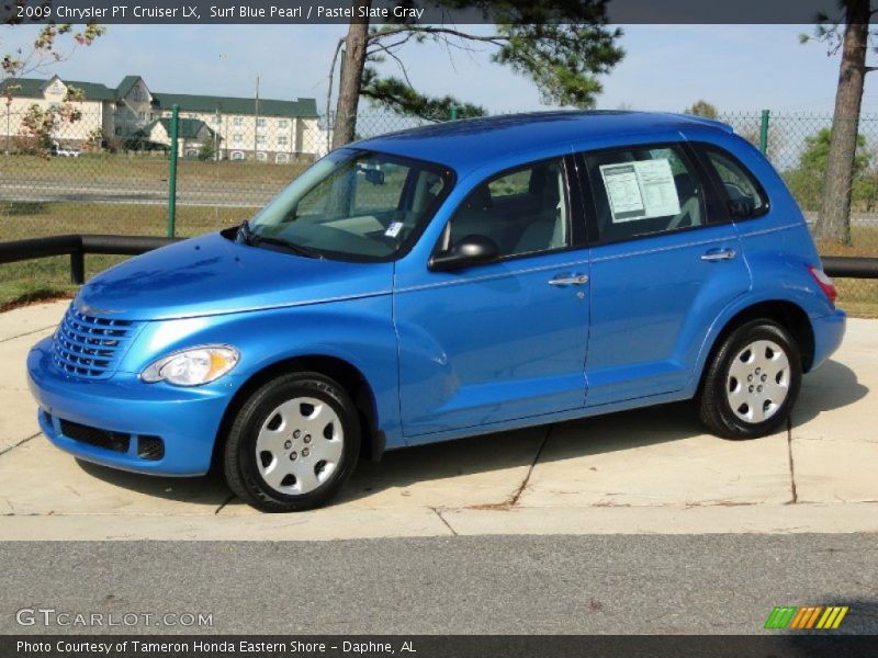 Surf Blue Pearl / Pastel Slate Gray 2009 Chrysler PT Cruiser LX