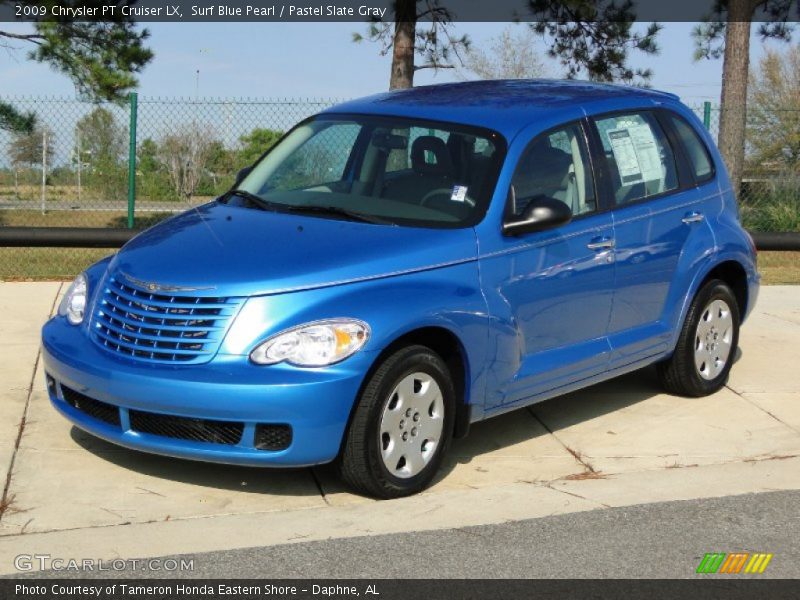 Surf Blue Pearl / Pastel Slate Gray 2009 Chrysler PT Cruiser LX