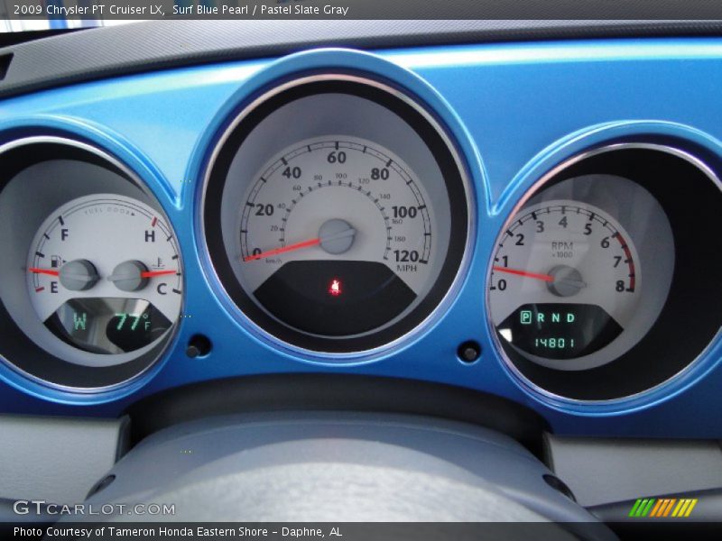 Surf Blue Pearl / Pastel Slate Gray 2009 Chrysler PT Cruiser LX