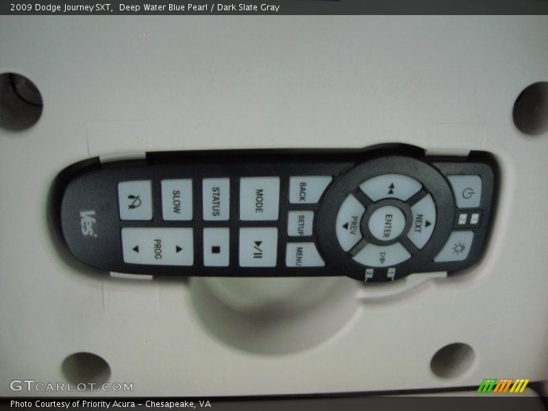 Deep Water Blue Pearl / Dark Slate Gray 2009 Dodge Journey SXT