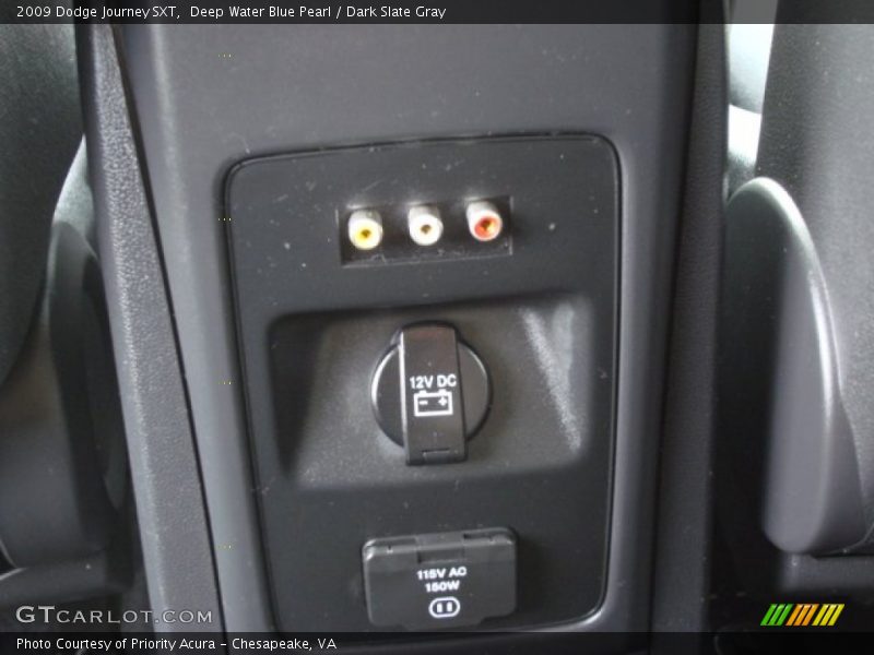 Deep Water Blue Pearl / Dark Slate Gray 2009 Dodge Journey SXT