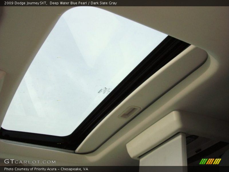 Deep Water Blue Pearl / Dark Slate Gray 2009 Dodge Journey SXT