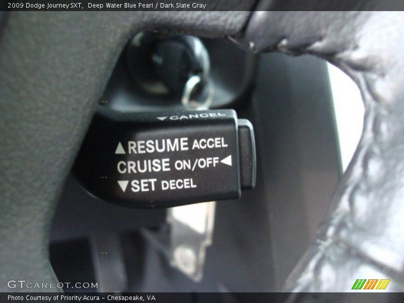 Deep Water Blue Pearl / Dark Slate Gray 2009 Dodge Journey SXT