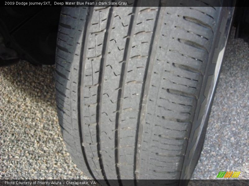 Deep Water Blue Pearl / Dark Slate Gray 2009 Dodge Journey SXT