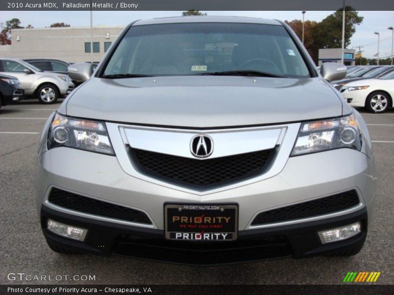 Palladium Metallic / Ebony 2010 Acura MDX