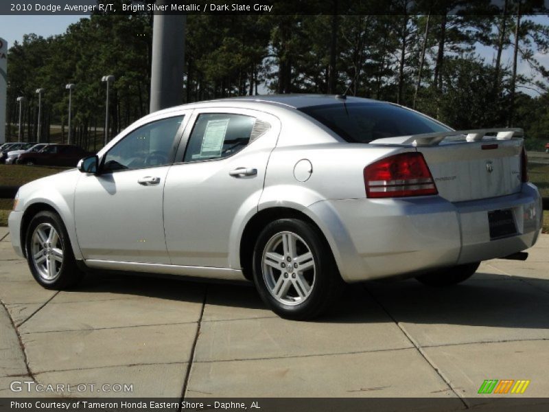 Bright Silver Metallic / Dark Slate Gray 2010 Dodge Avenger R/T