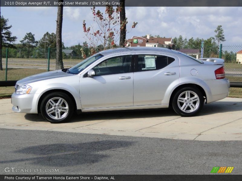 Bright Silver Metallic / Dark Slate Gray 2010 Dodge Avenger R/T