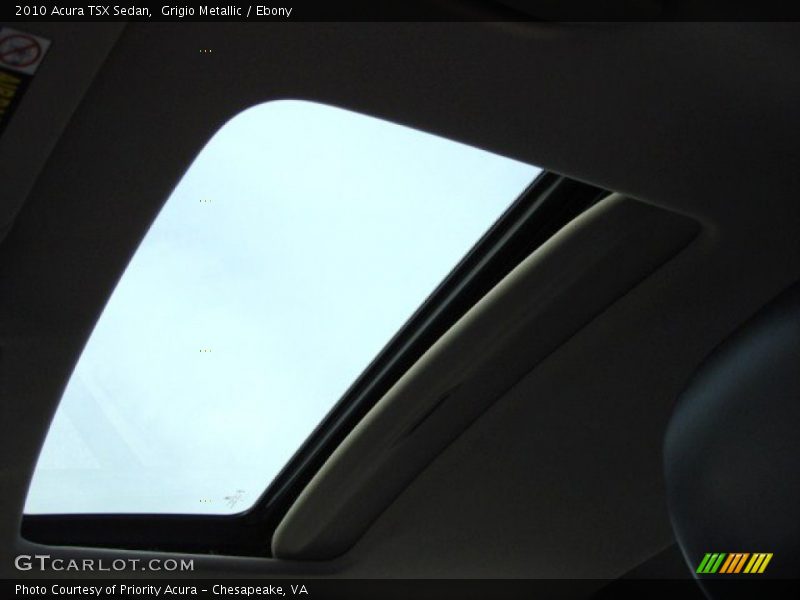 Grigio Metallic / Ebony 2010 Acura TSX Sedan