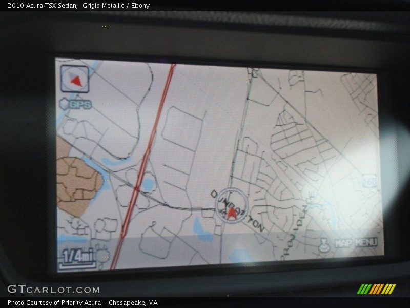 Grigio Metallic / Ebony 2010 Acura TSX Sedan