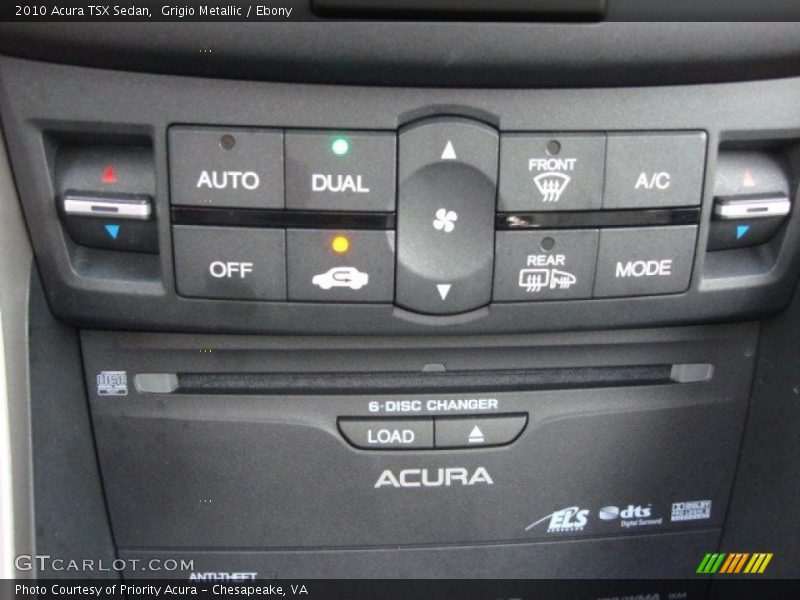 Grigio Metallic / Ebony 2010 Acura TSX Sedan