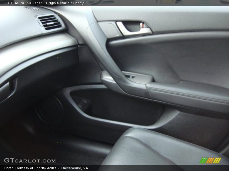 Grigio Metallic / Ebony 2010 Acura TSX Sedan