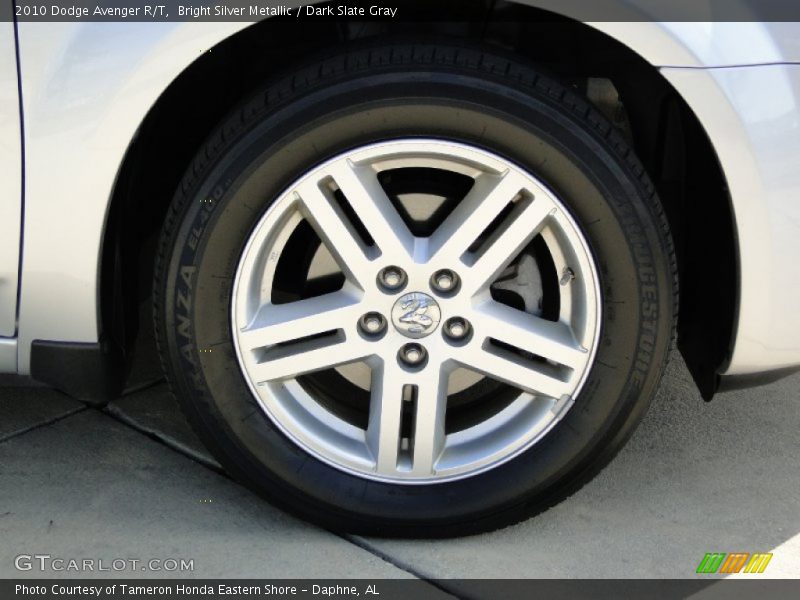Bright Silver Metallic / Dark Slate Gray 2010 Dodge Avenger R/T