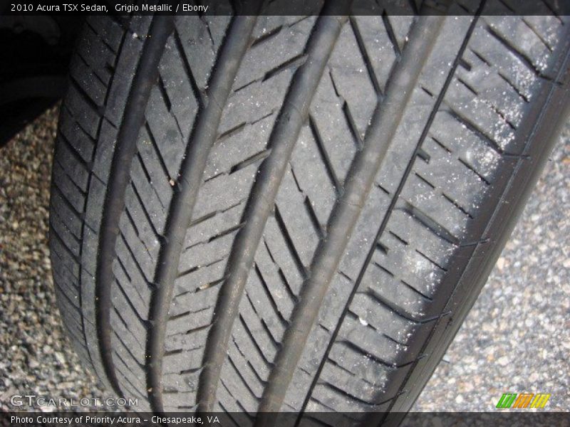 Grigio Metallic / Ebony 2010 Acura TSX Sedan