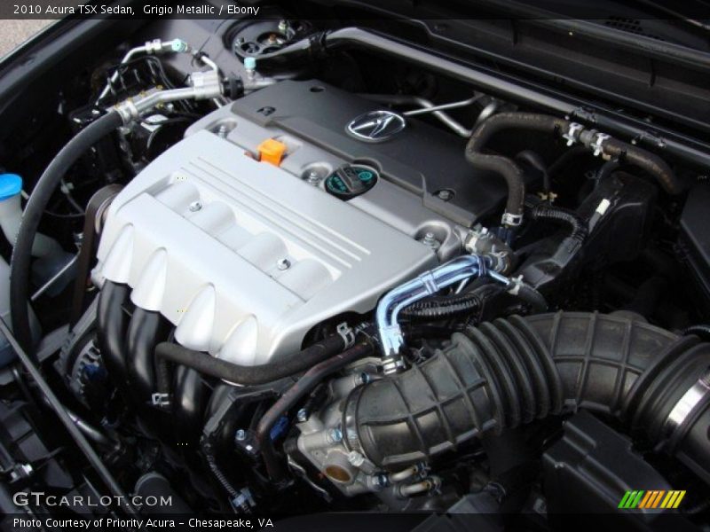 Grigio Metallic / Ebony 2010 Acura TSX Sedan