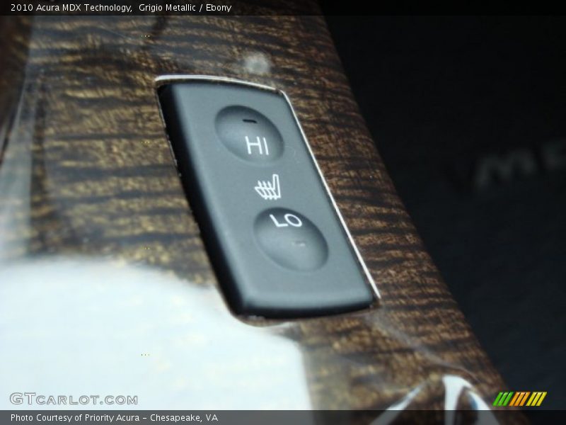 Grigio Metallic / Ebony 2010 Acura MDX Technology
