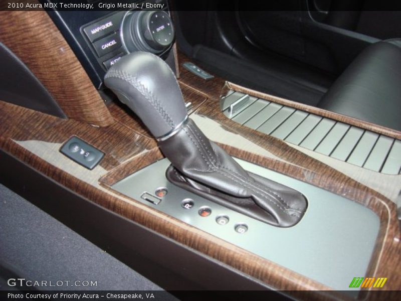 Grigio Metallic / Ebony 2010 Acura MDX Technology