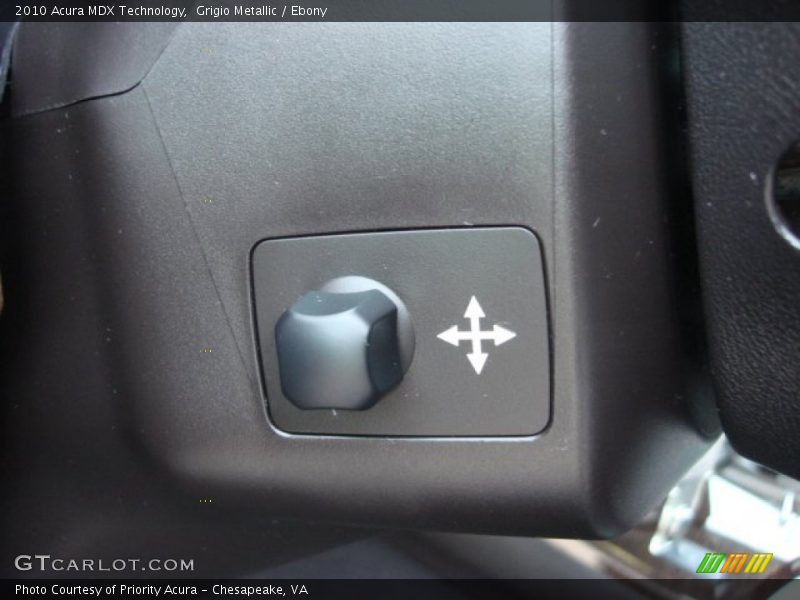 Grigio Metallic / Ebony 2010 Acura MDX Technology