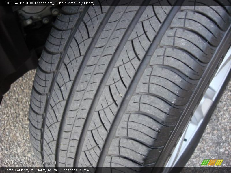 Grigio Metallic / Ebony 2010 Acura MDX Technology
