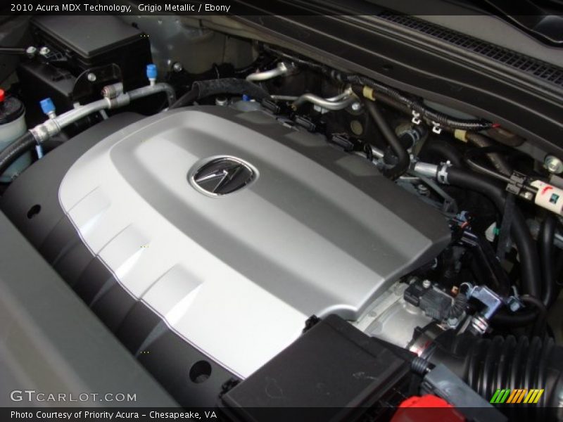 Grigio Metallic / Ebony 2010 Acura MDX Technology
