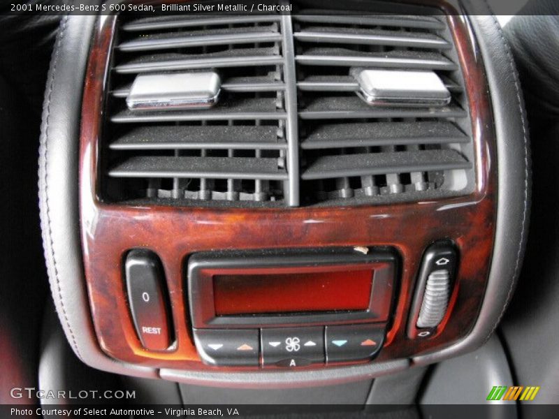 Brilliant Silver Metallic / Charcoal 2001 Mercedes-Benz S 600 Sedan