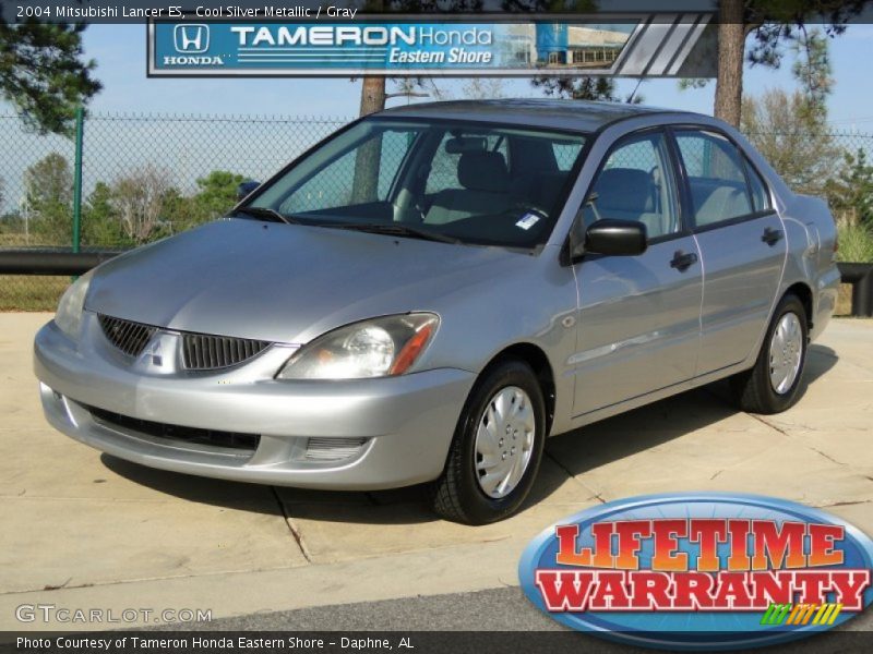 Cool Silver Metallic / Gray 2004 Mitsubishi Lancer ES
