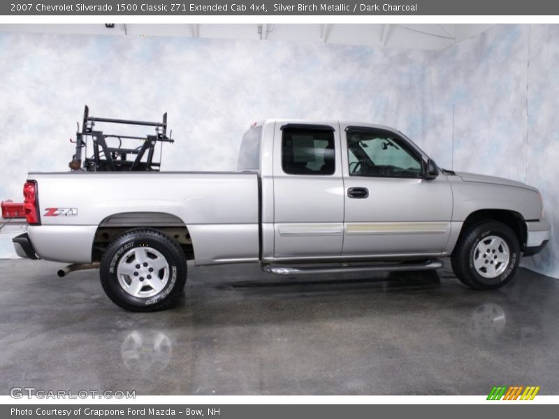  2007 Silverado 1500 Classic Z71 Extended Cab 4x4 Silver Birch Metallic