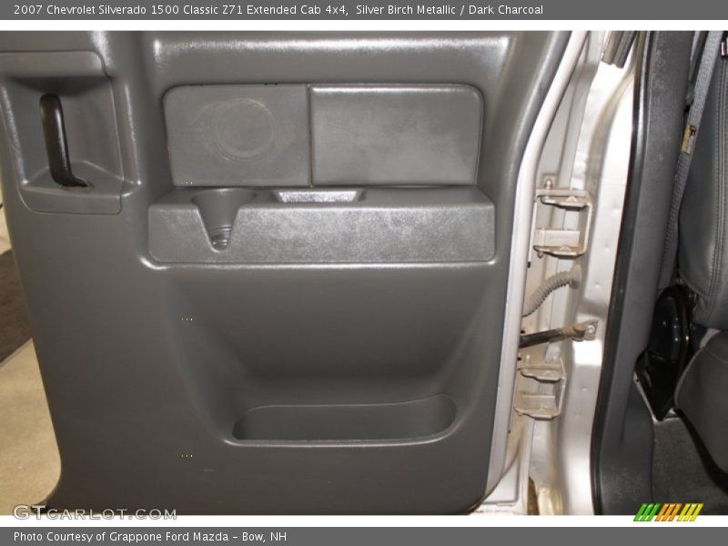 Silver Birch Metallic / Dark Charcoal 2007 Chevrolet Silverado 1500 Classic Z71 Extended Cab 4x4