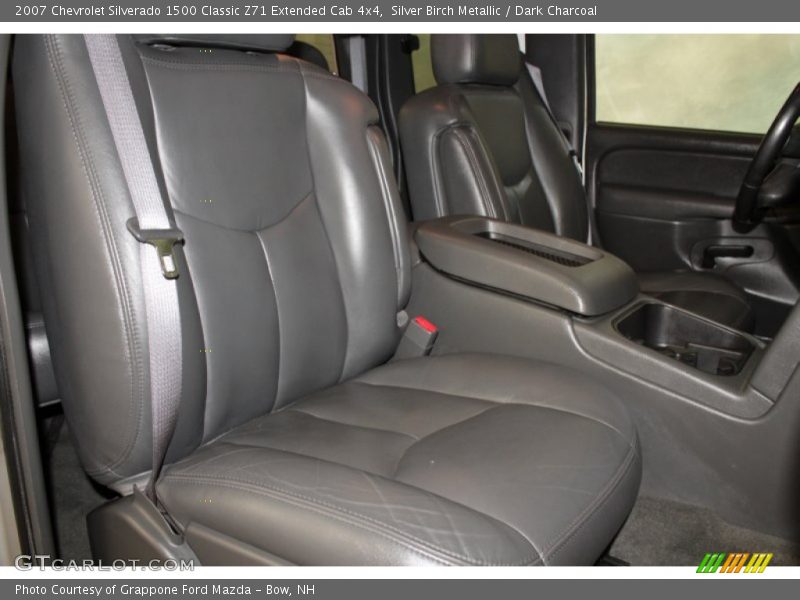 Silver Birch Metallic / Dark Charcoal 2007 Chevrolet Silverado 1500 Classic Z71 Extended Cab 4x4