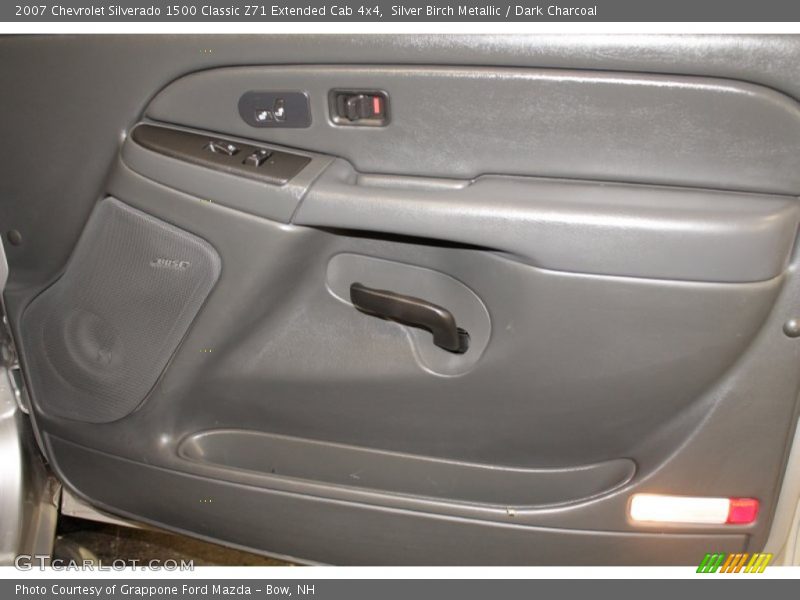 Silver Birch Metallic / Dark Charcoal 2007 Chevrolet Silverado 1500 Classic Z71 Extended Cab 4x4