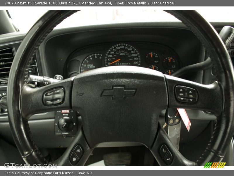 Silver Birch Metallic / Dark Charcoal 2007 Chevrolet Silverado 1500 Classic Z71 Extended Cab 4x4