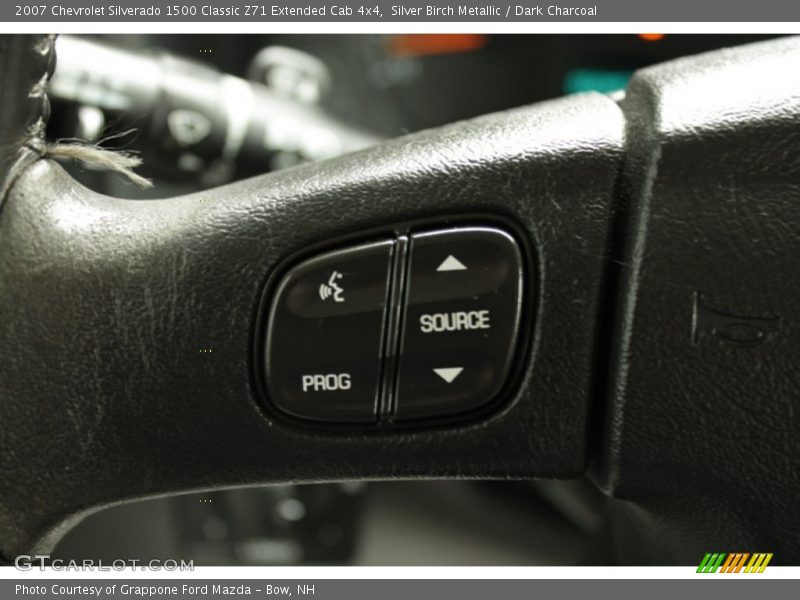 Silver Birch Metallic / Dark Charcoal 2007 Chevrolet Silverado 1500 Classic Z71 Extended Cab 4x4