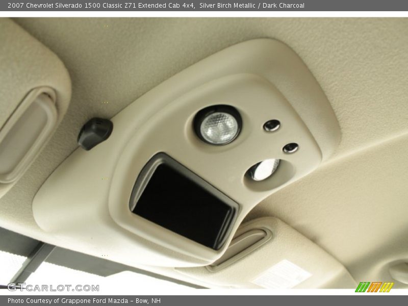 Silver Birch Metallic / Dark Charcoal 2007 Chevrolet Silverado 1500 Classic Z71 Extended Cab 4x4
